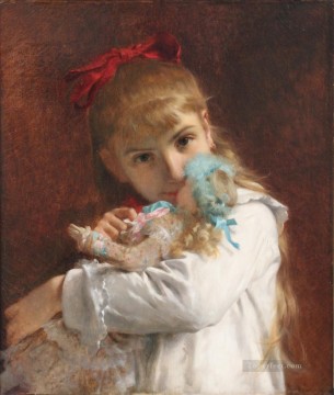  nue pintura - una muñeca nueva Clasicismo académico Pierre Auguste Cot